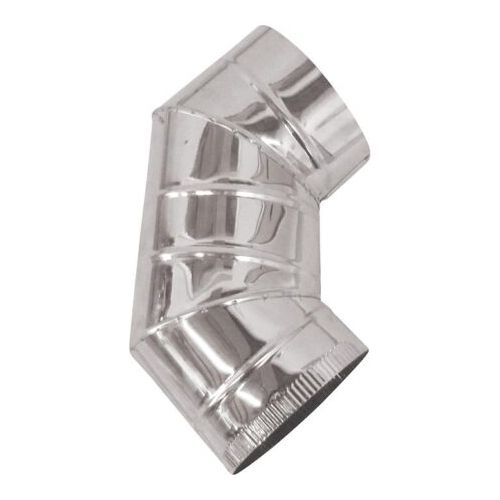 Γωνία Σόμπας Για Μπουρί-Σωλήνας Inox Φ120 (Χειροποίητη)