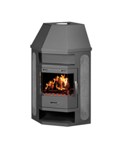 ΕΝΕΡΓΕΙΑΚΗ Σόμπα Ξύλου από Ατσάλι  PEARL AS