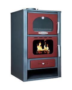 Χαλύβδινη Ξυλόσομπα με φούρνο Χ-70 