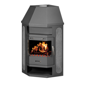 ΕΝΕΡΓΕΙΑΚΗ Σόμπα Ξύλου από Ατσάλι  PEARL AS