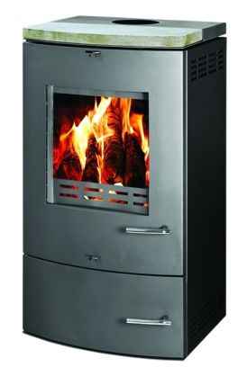 ΕΝΕΡΓΕΙΑΚΗ Σόμπα Ξύλου από Ατσάλι LIVORNO S